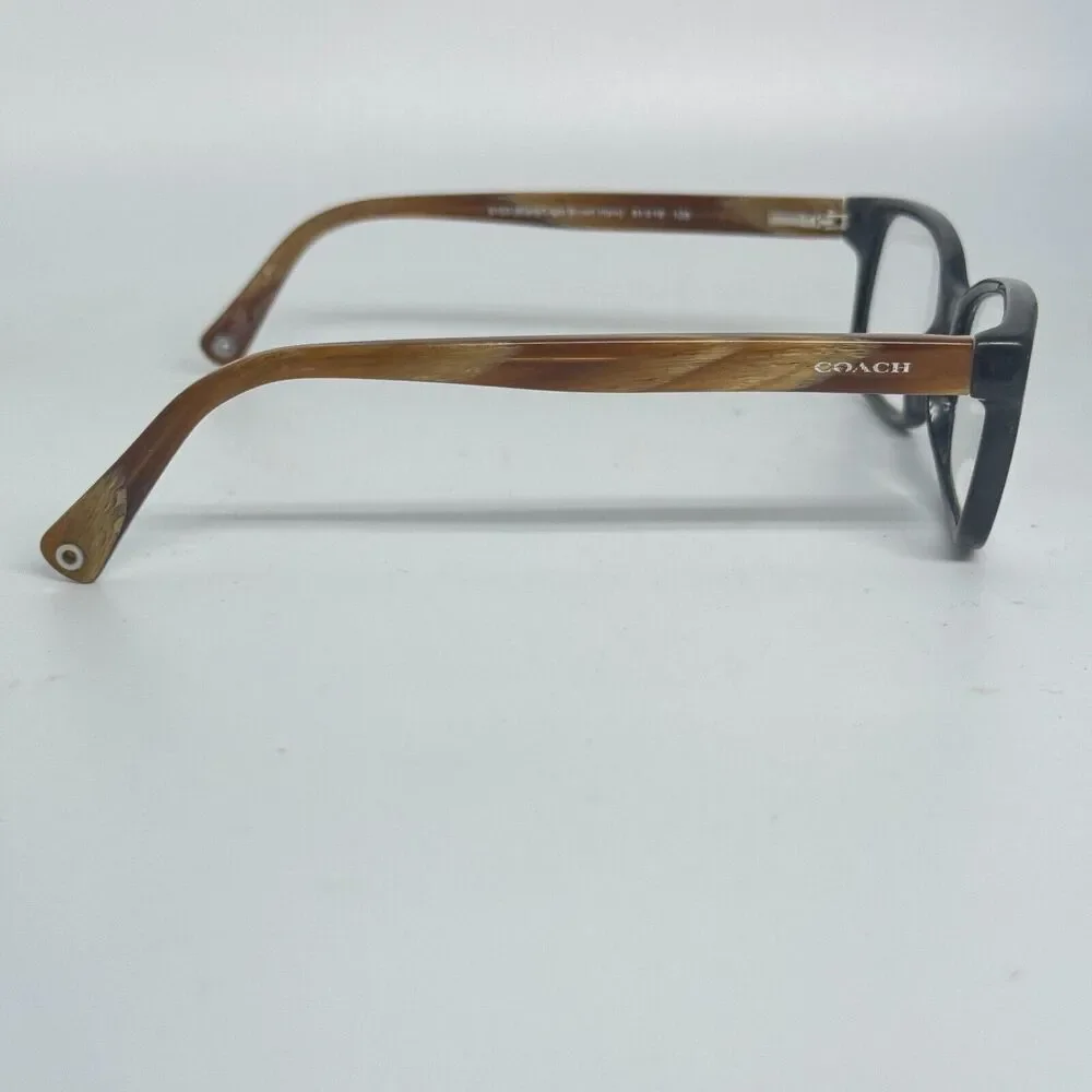 Coach HC6047 5193 Libby Black‎ Oval Eyeglasses Frame 51-16 135 H15933